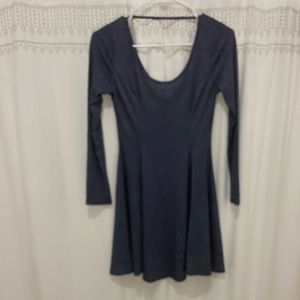 Blue heather dress size small